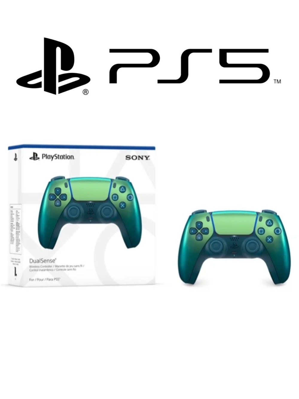 NIB Chroma Teal Sony DualSense Wireless Controller PlayStation PS5 PC MAC Mobile